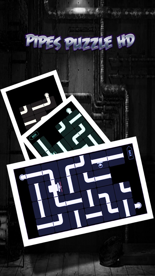 Pipes Puzzle HD截图1