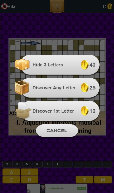 Music Crossword Puzzle截图5