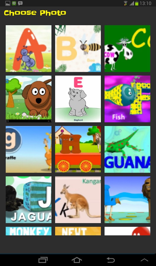 Alphabet Animals Puzzle截图1