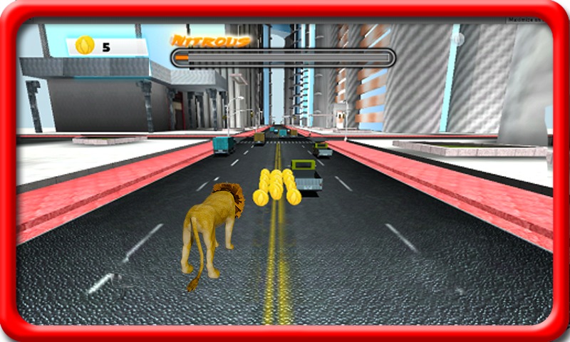 Lion City Race 3D截图3