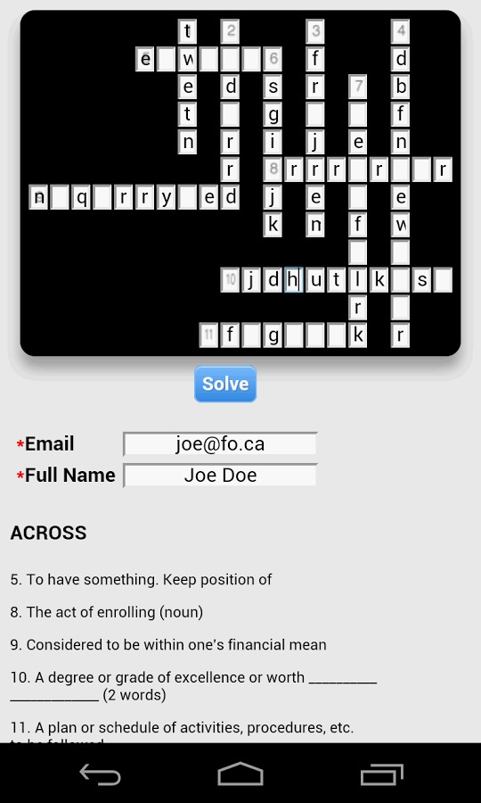 Crossword Awesome截图2