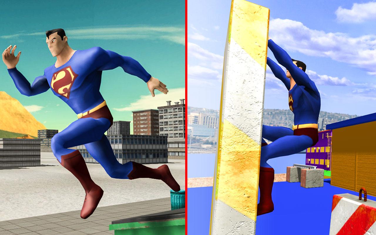 Superheroes Parkour simulator 3D截图4