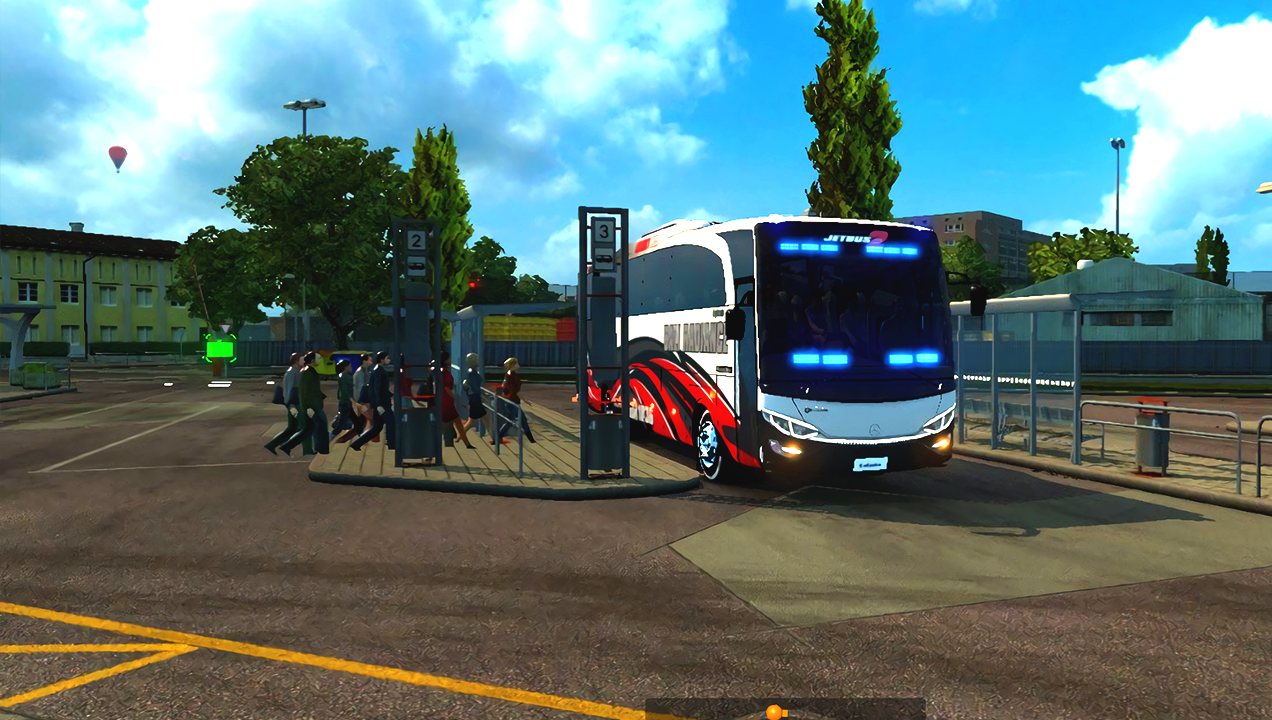 Mobile Bus Simulator 2018截图3