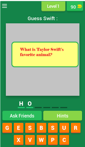 Taylor Swift Trivia Quiz截图1