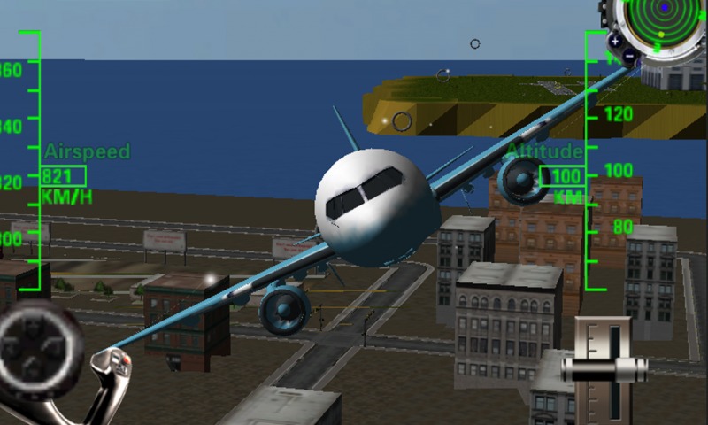 飞机飞行3D疯狂截图4