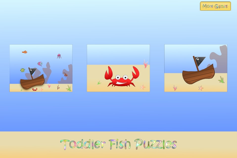 Toddler Fish Puzzles截图1