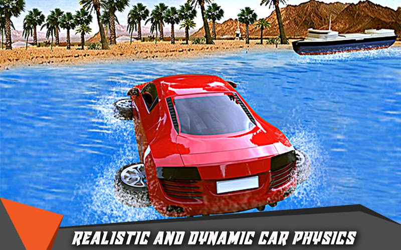 Water Surfing Race Car Driver截图3