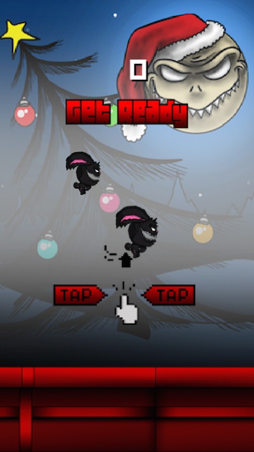 Flappy Christmas - Evil Bunny截图1