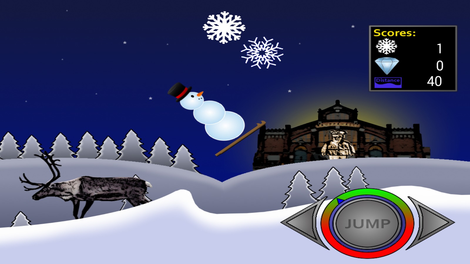 Skiing Snowman Oulu截图3