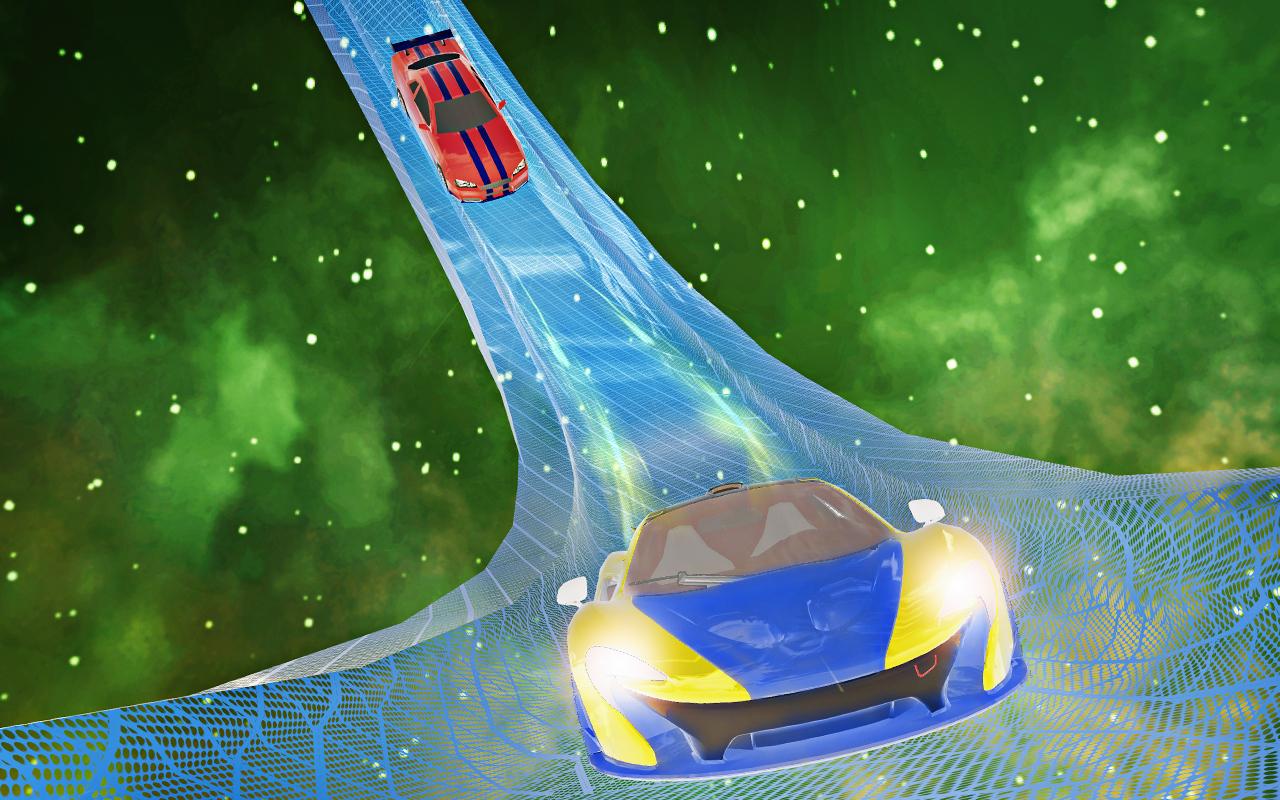 US Mega Ramp Car Transform Driving Stunt截图2