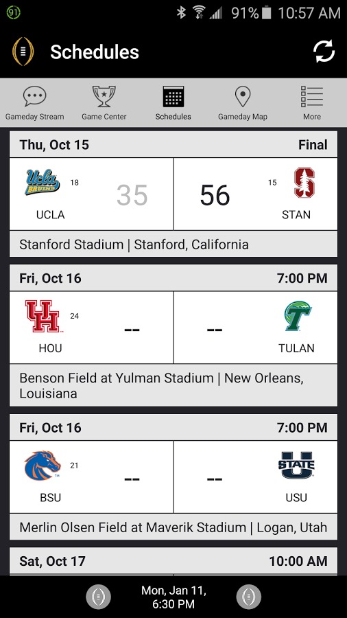 CFP Gameday截图4