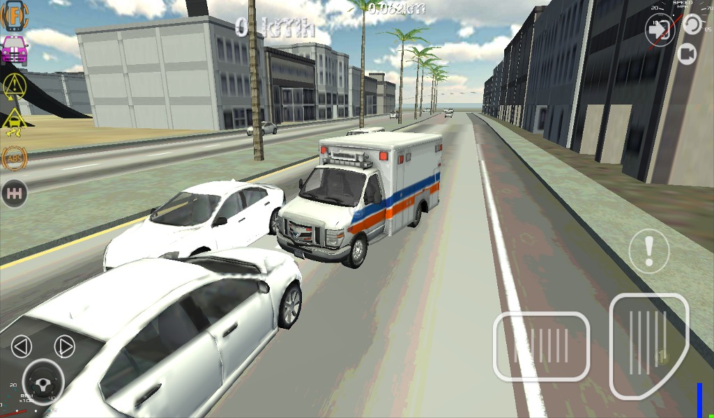 Ambulance Driving Simulator 3D截图2