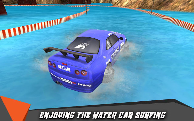 Water Surfing Race Car Driver截图4