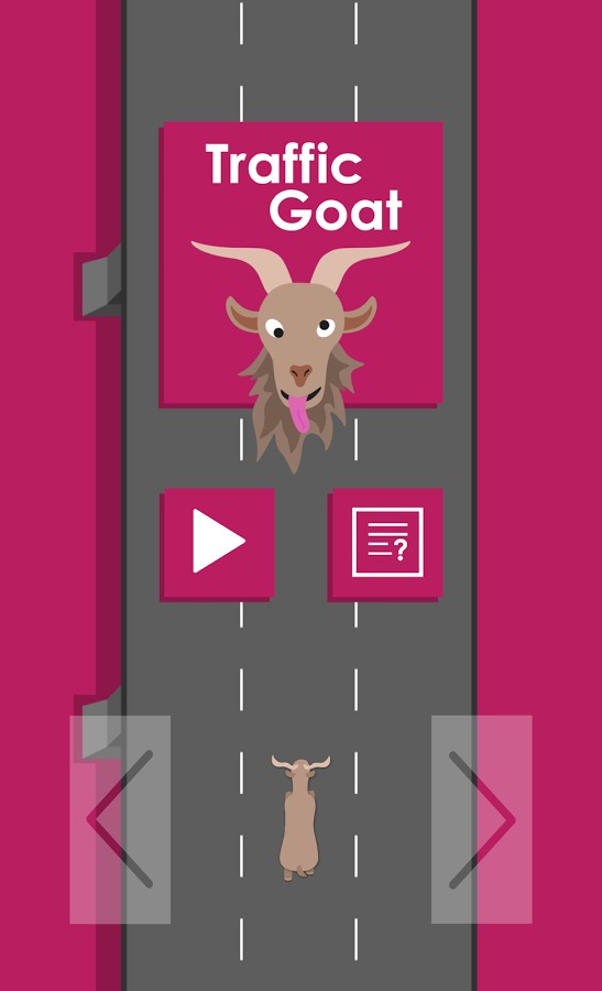 Traffic Goat - Infinite Runner截图1