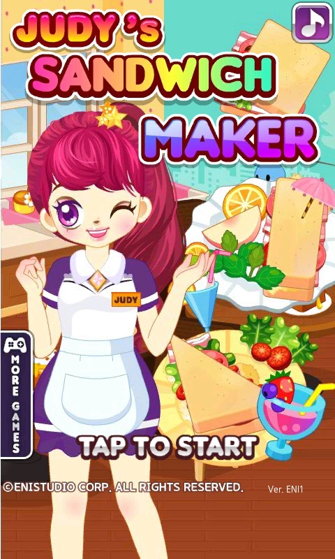 Judy's Sandwich Maker -cooking截图1