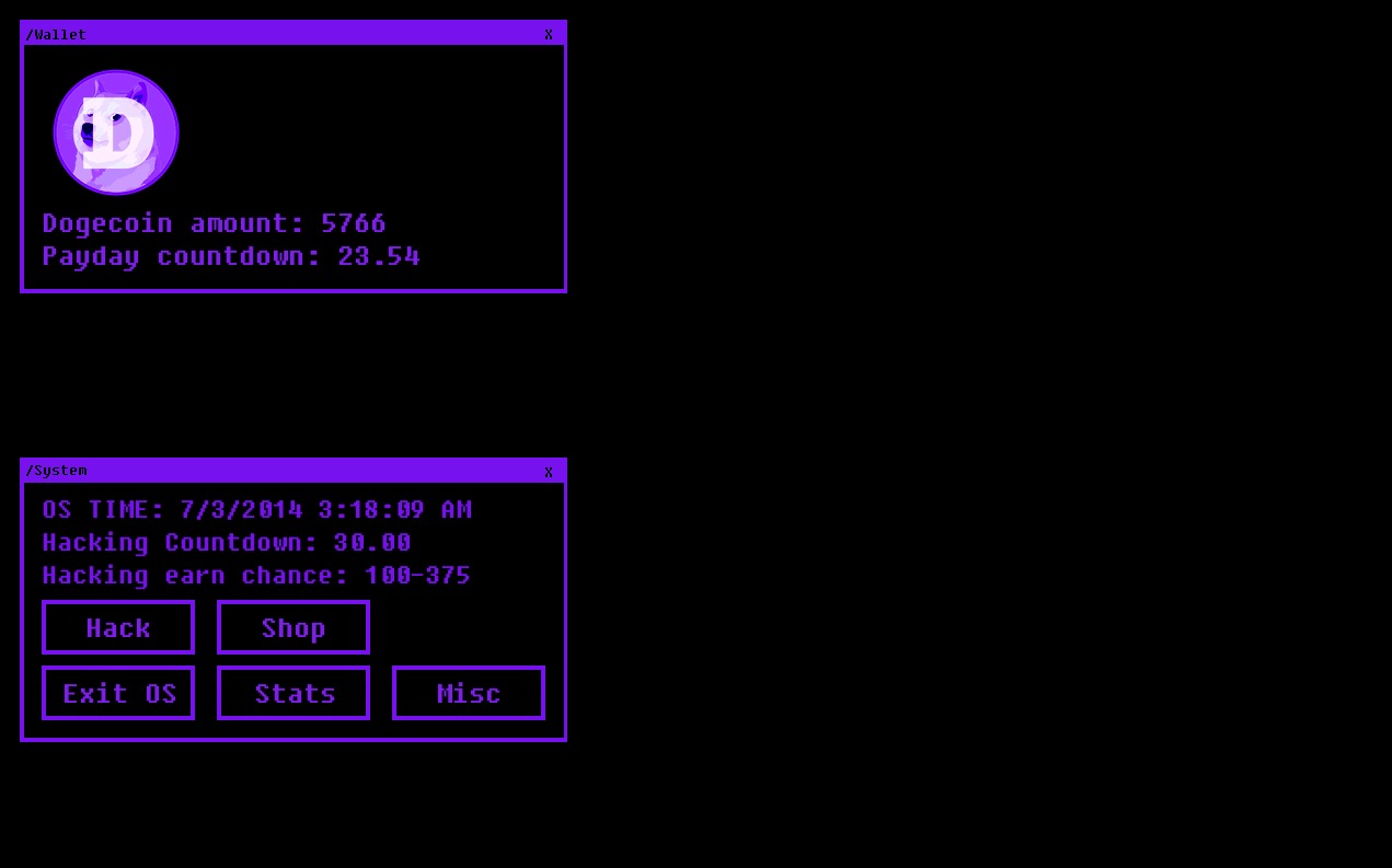 Dogecoin Hacker Game截图2