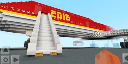 New Modern Plane. Map for MCPE截图1