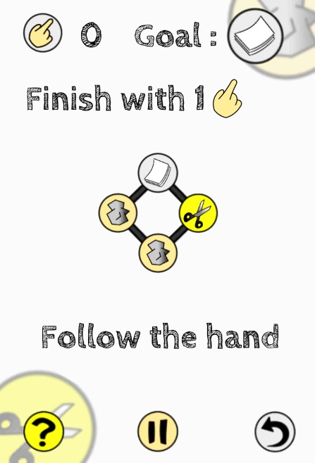 Rock Paper Scissor Puzzle Free截图1