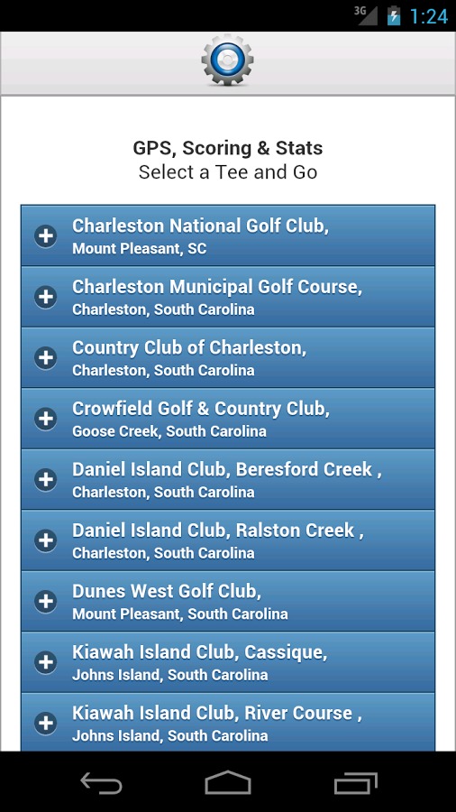 Charleston Golf App截图2