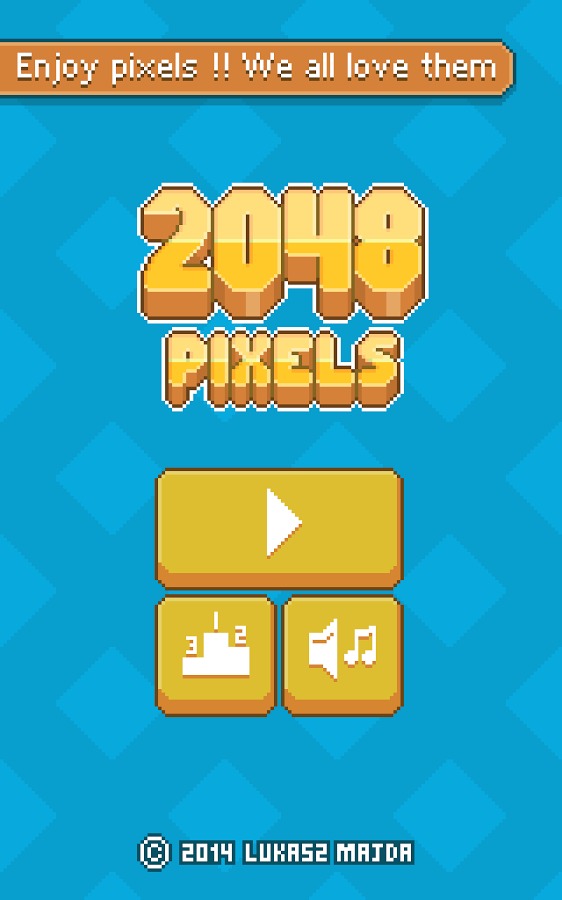 像素风2048截图1