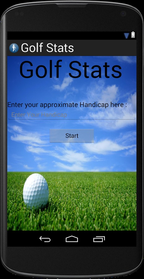 Golf Stats - Easy!截图1
