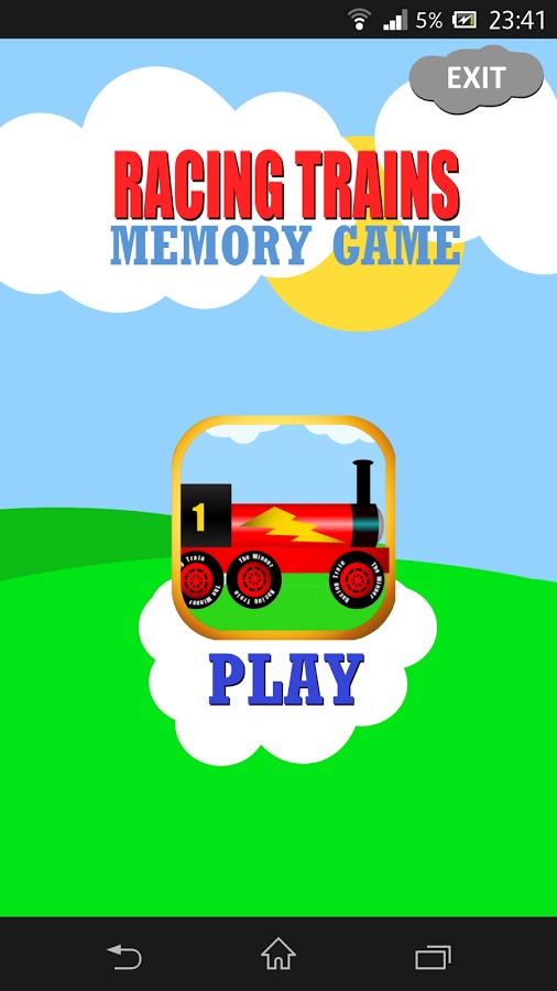 Steam Trains Memory Game截图1