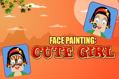 Face Painting : Cute Girl截图1