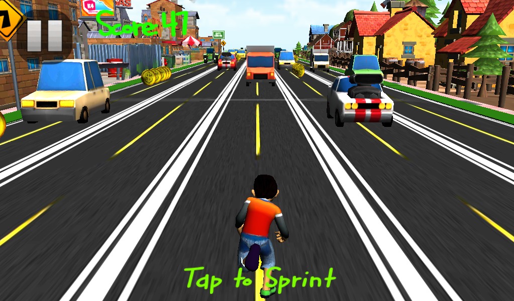 Town Run - Highway Surfer 3D截图3