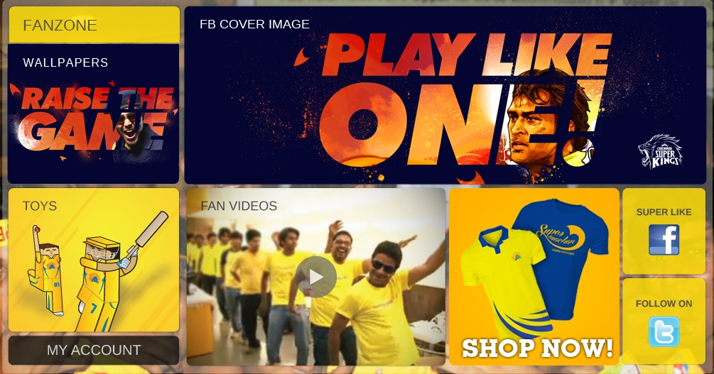 Chennai Super Kings 2014截图2