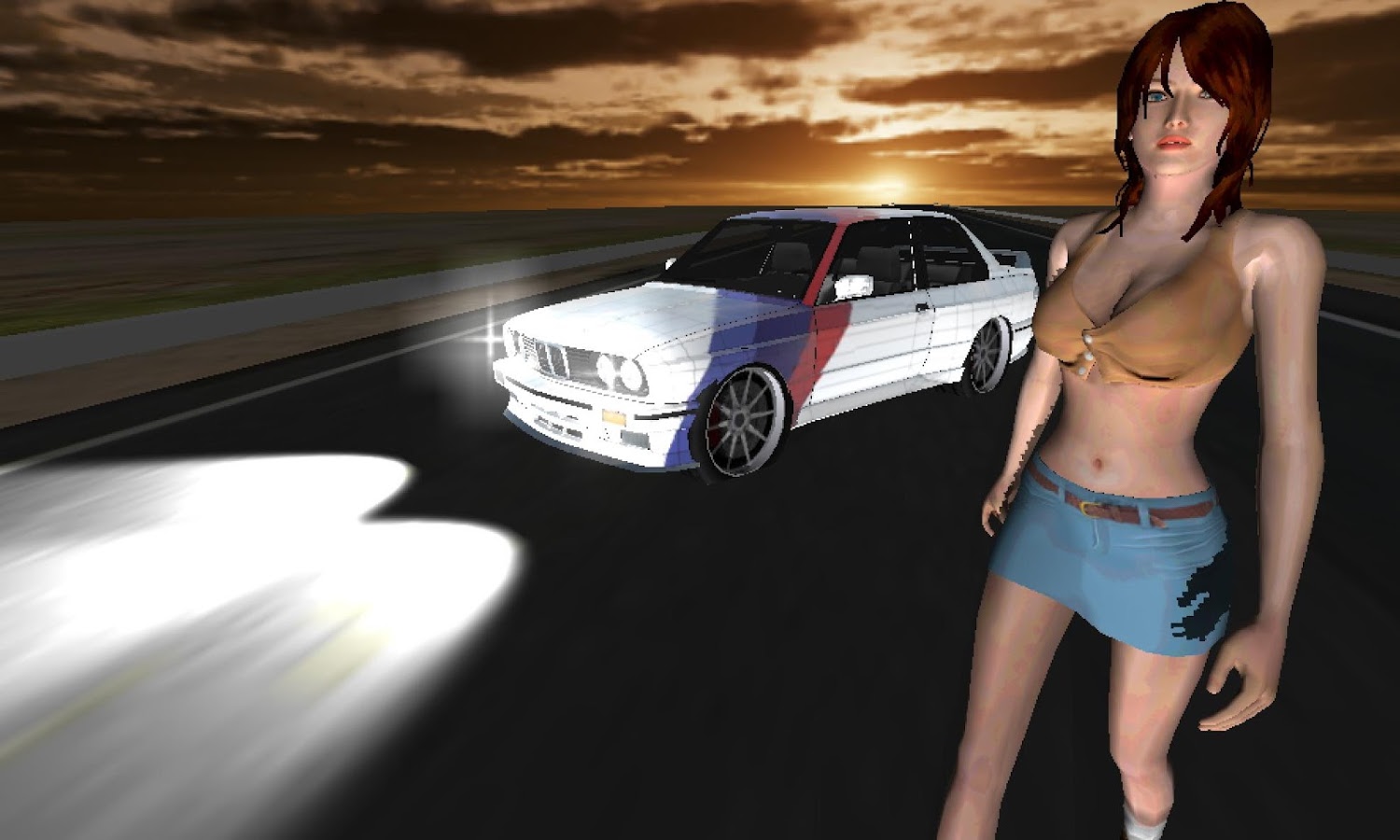 Lady Traffic Racer截图4