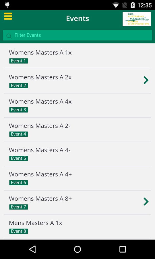 Australian Masters Rowing截图3