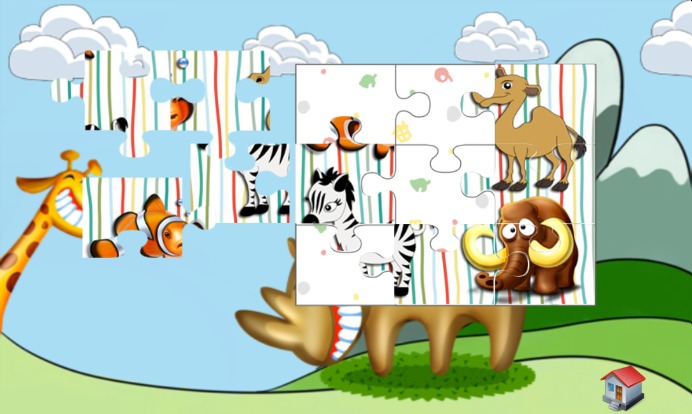 Fun Animal Puzzle For Toddlers截图4