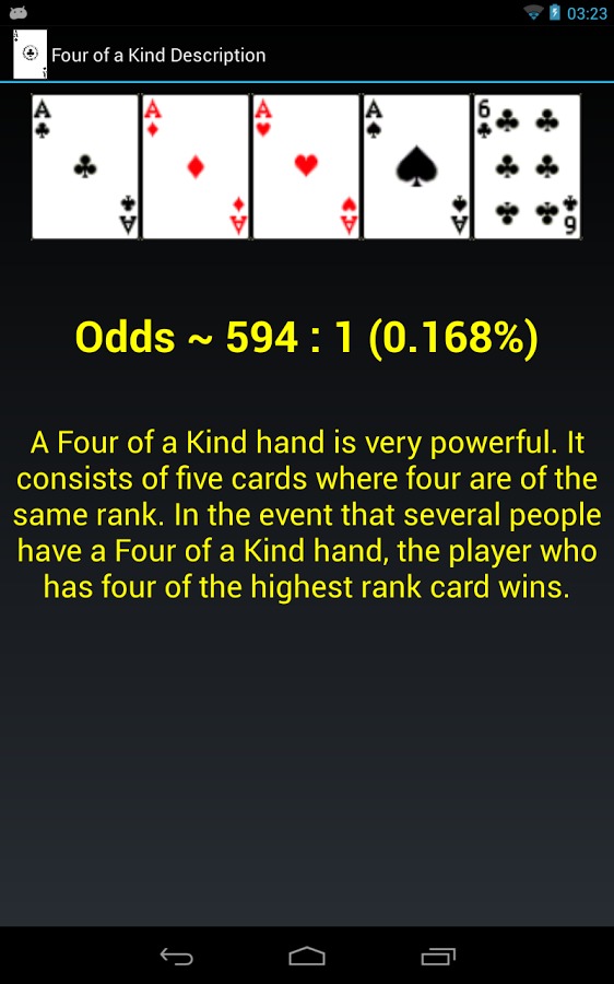 Poker Hand Ranks截图2