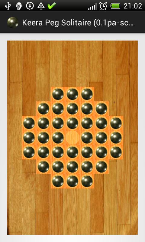 Peg Solitaire in Scala (alpha)截图1