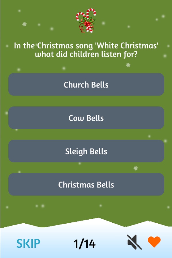 Christmas Quiz Game截图2