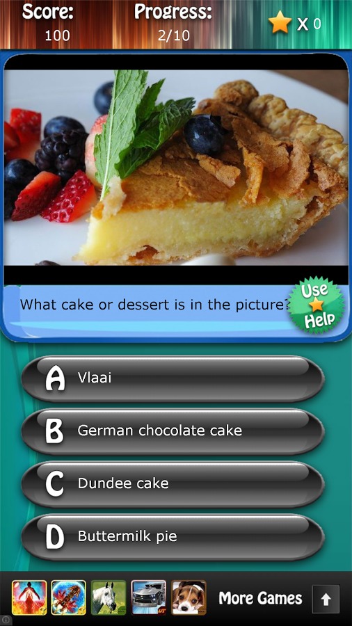 Desserts and Cakes Quiz HD截图1