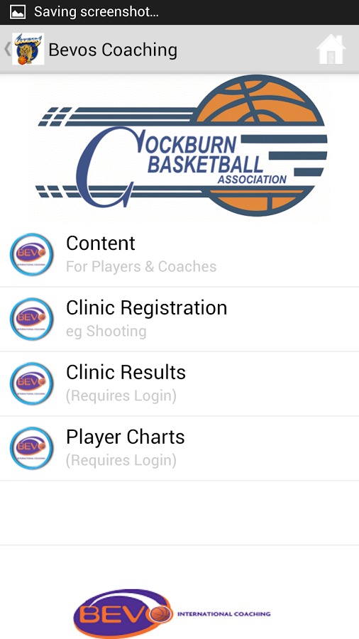 Cockburn Basketball Assoc.截图4