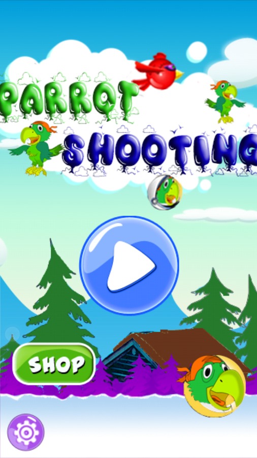 Shooting Parrots - Free games截图1