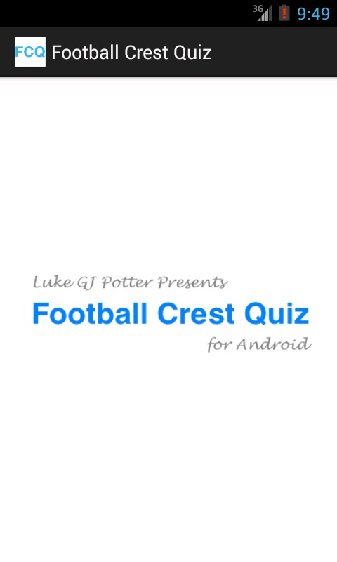 Football Crest Quiz截图1