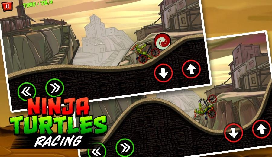 Ninja Turtle Climb Racing - Bike racer 2018截图3