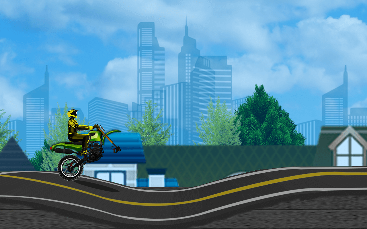 Wheelie Bike Race截图1