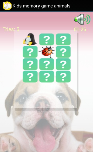 Kids Memory Game: Fun Animals截图5