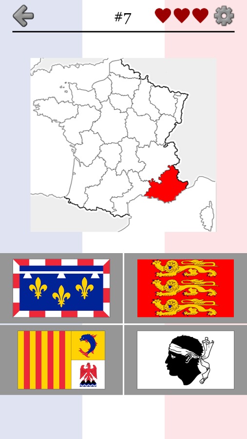 French Regions: France Quiz截图1