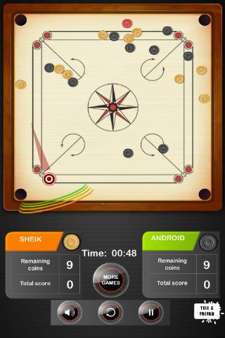 Carrom Board Game截图4