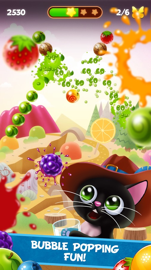 Fruity Cat - bubble shooter截图3