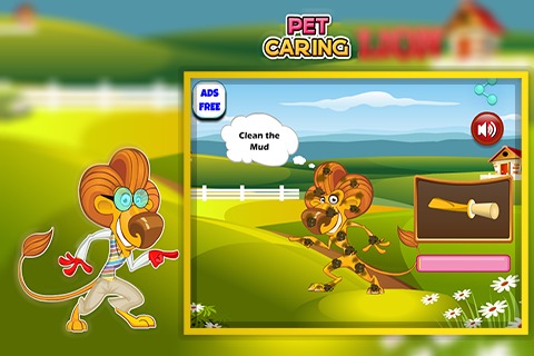 Pet Caring Lion截图2