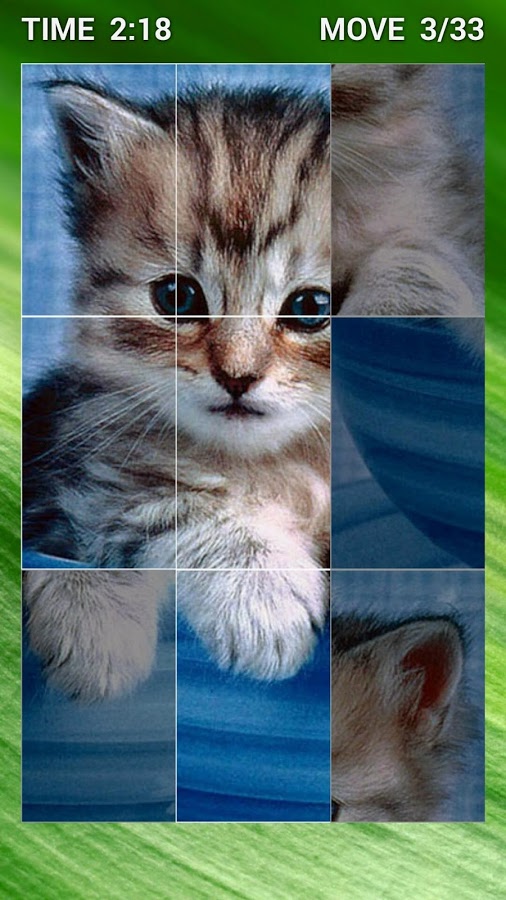 Cute Cat Swap Puzzle for Kids截图3