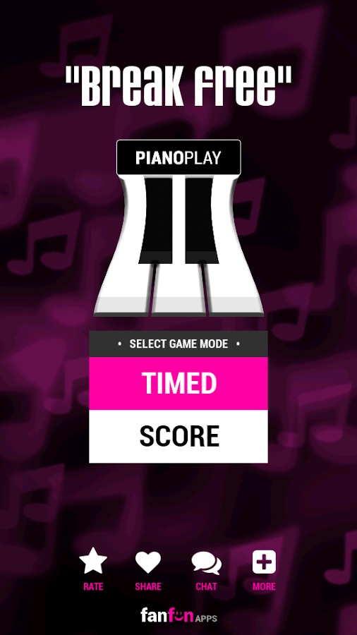 "Break Free" PianoPlay截图1