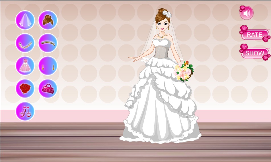 Wedding Bride - Dress Up Game截图1