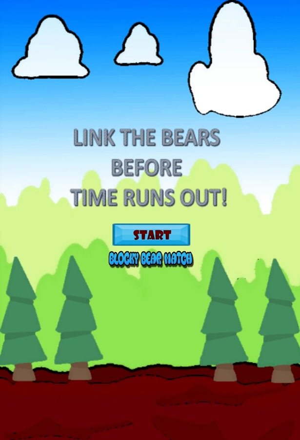 Blocky Bear Match截图1